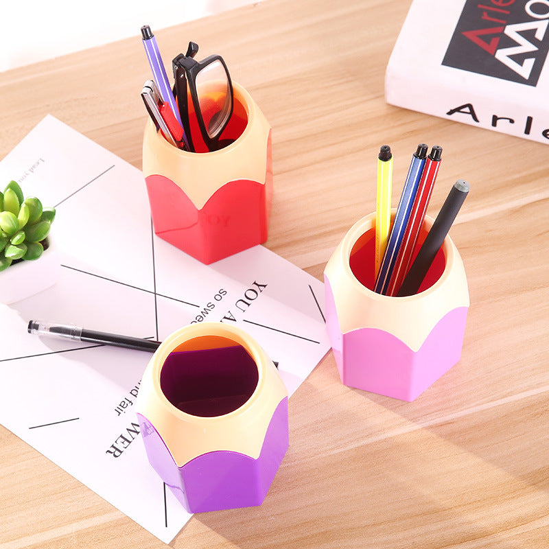 Cute Desk Pencil Holder for Home Office Decor