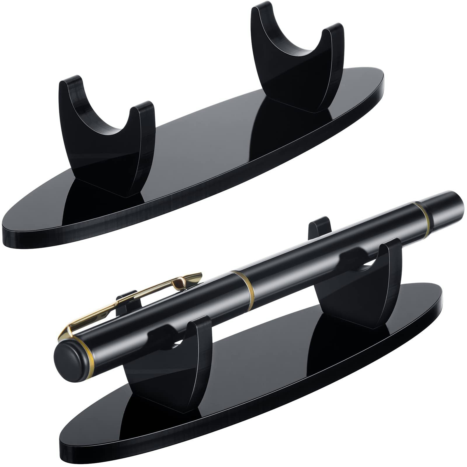 Multi-Color Acrylic Desk Pen Holder for Office Use