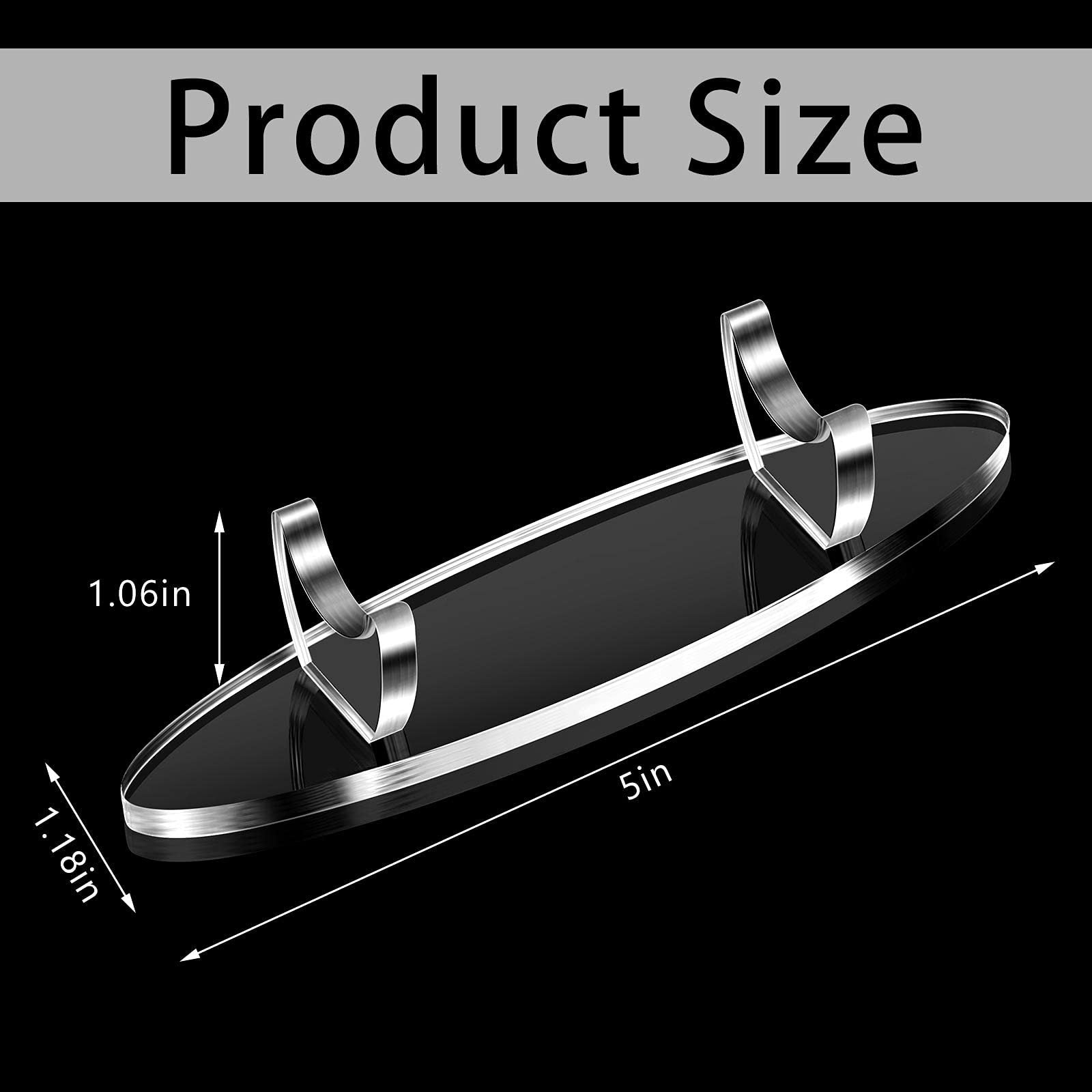 Multi-Color Acrylic Desk Pen Holder for Office Use